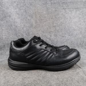 TredSafe Shoes Womens 9W Slip Resistant Sneakers Black Lace Up Comfort Workwear